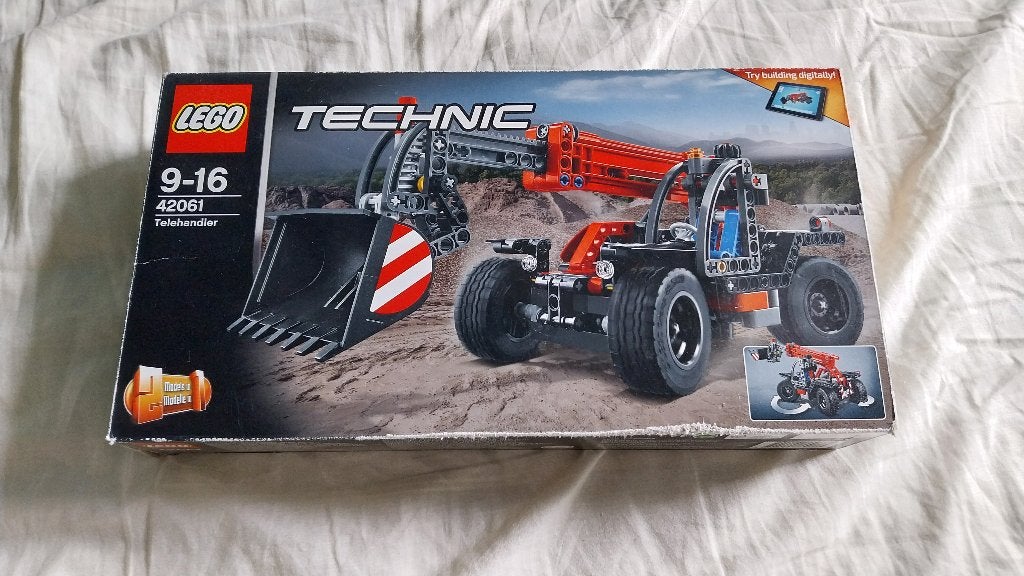 42061 - Lego Technic Telescopic Handler, Inclusief instructies, Lego, Ophalen of Verzenden, Zo goed als nieuw