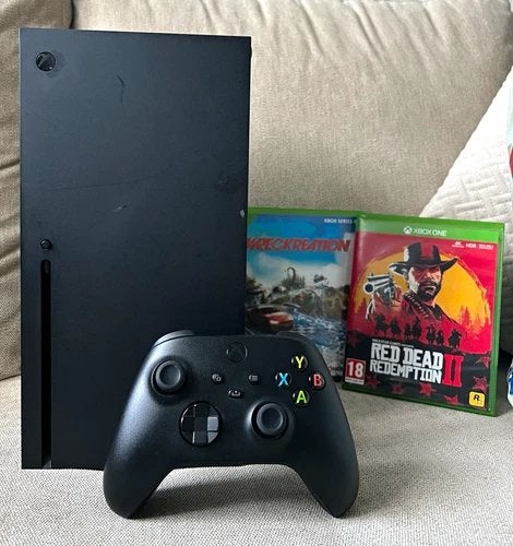 Console Microsoft Xbox Series X 1 To noire, Consoles de jeu & Jeux vidéo, Enlèvement ou Envoi, Utilisé, Xbox Series X