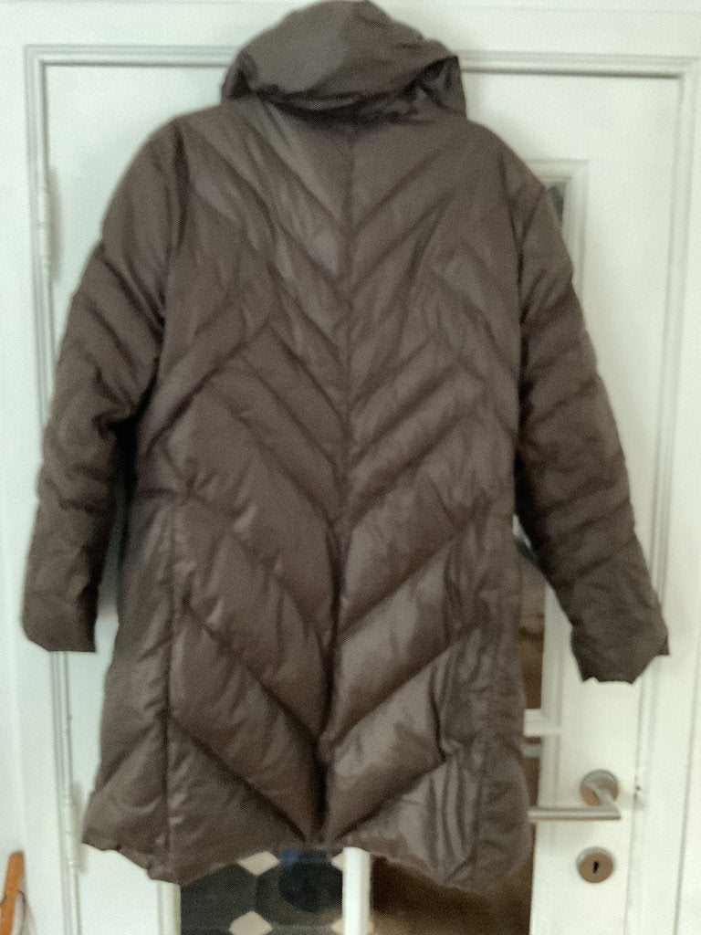 DEVERNOIS, prachtige winterjas, donker bruin, XL, Devernois, Ophalen of Verzenden, Maat 46/48 (XL) of groter, Bruin