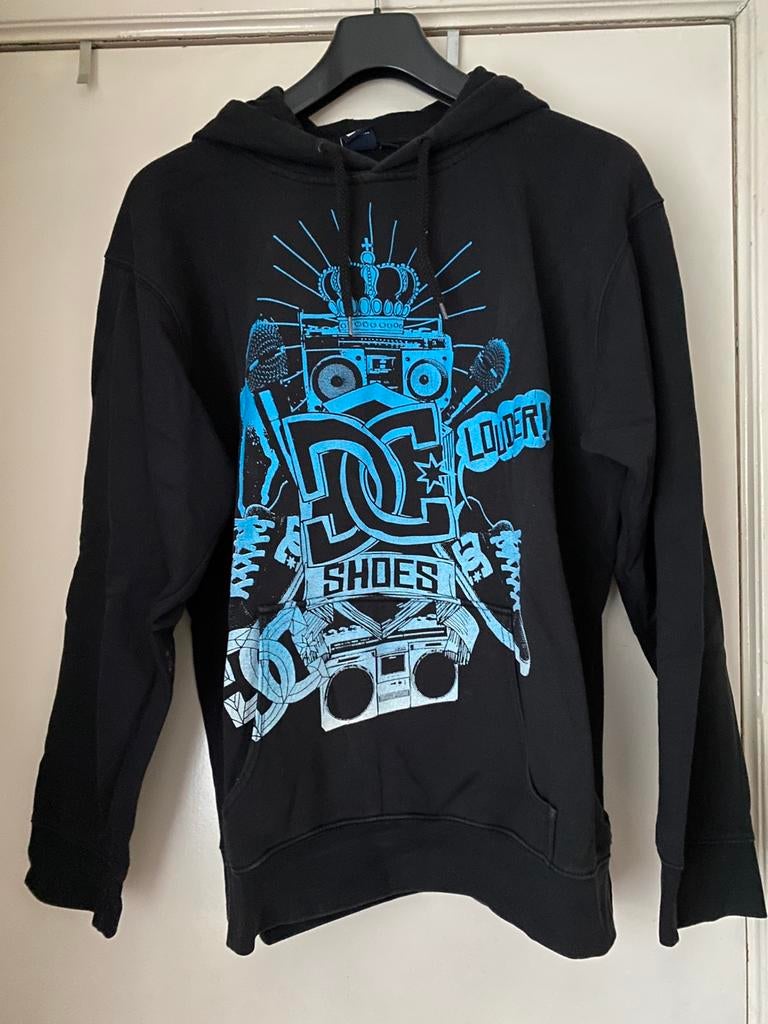 DC Shoes - Hoodie  Maat: M, Ophalen of Verzenden, Zo goed als nieuw, Blauw