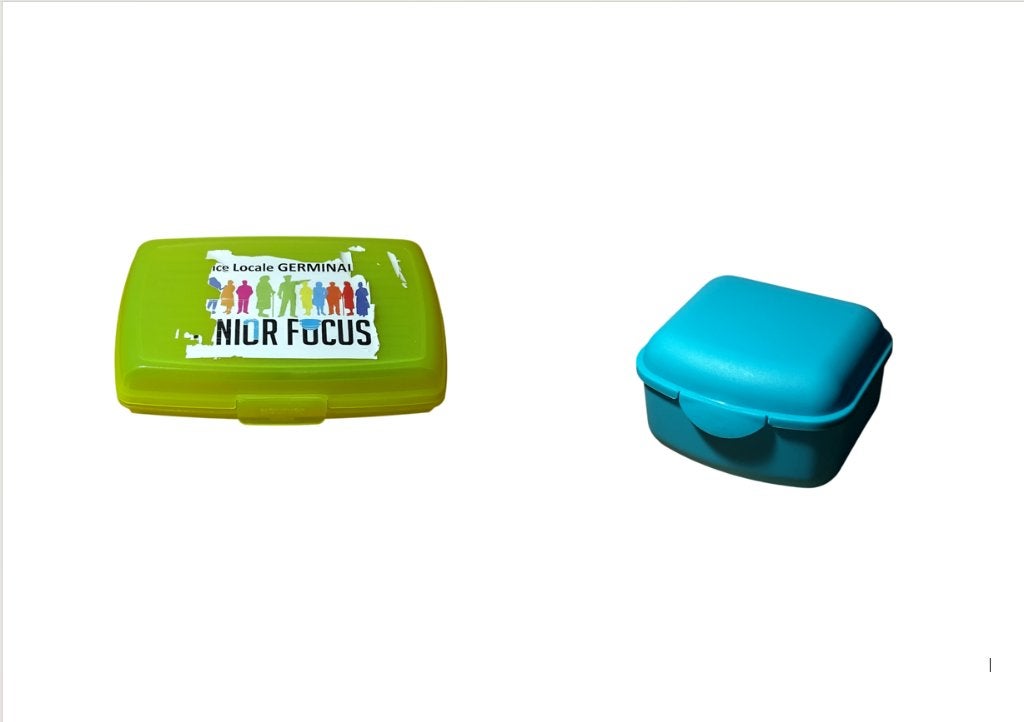 2 sandwichboxen (prijs 1€/3€), Overige typen, Ophalen, Zo goed als nieuw