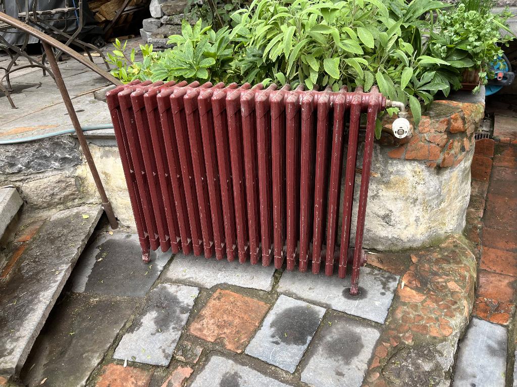 Radiateur Fonte, Bricolage & Construction, Enlèvement, Utilisé, Radiateur