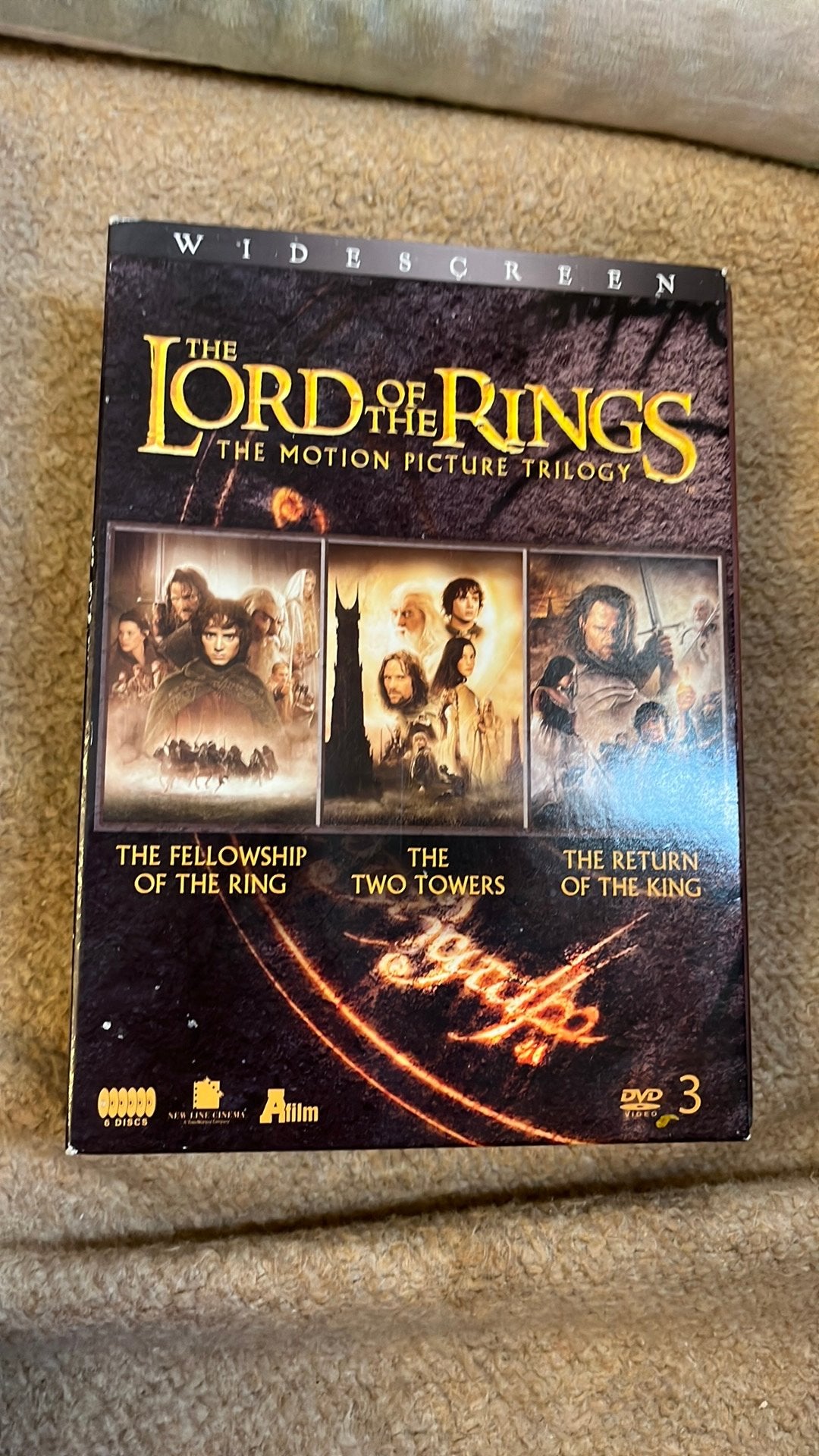 Lord of the rings trilogy, Enlèvement ou Envoi, Anglais, Tous les âges, Fantasy