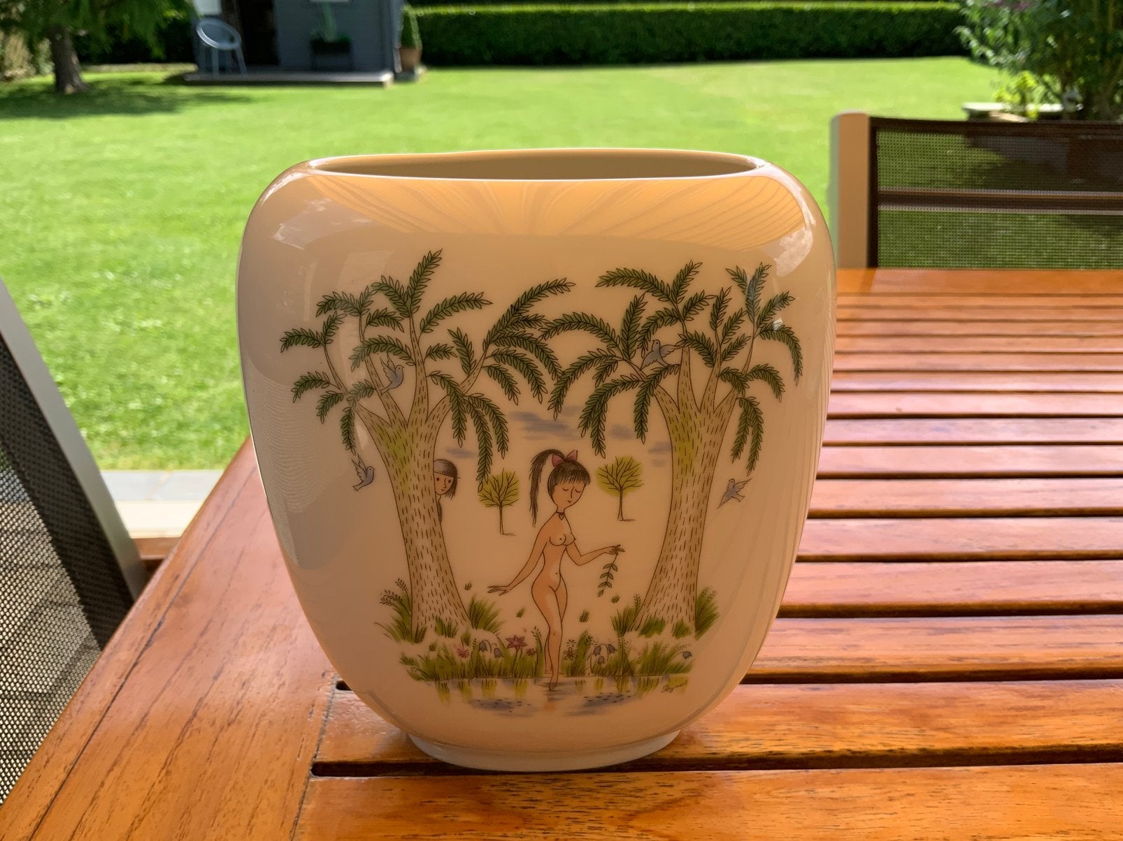 Vase en porcelaine Rosenthal - Raymond Peynet, Enlèvement