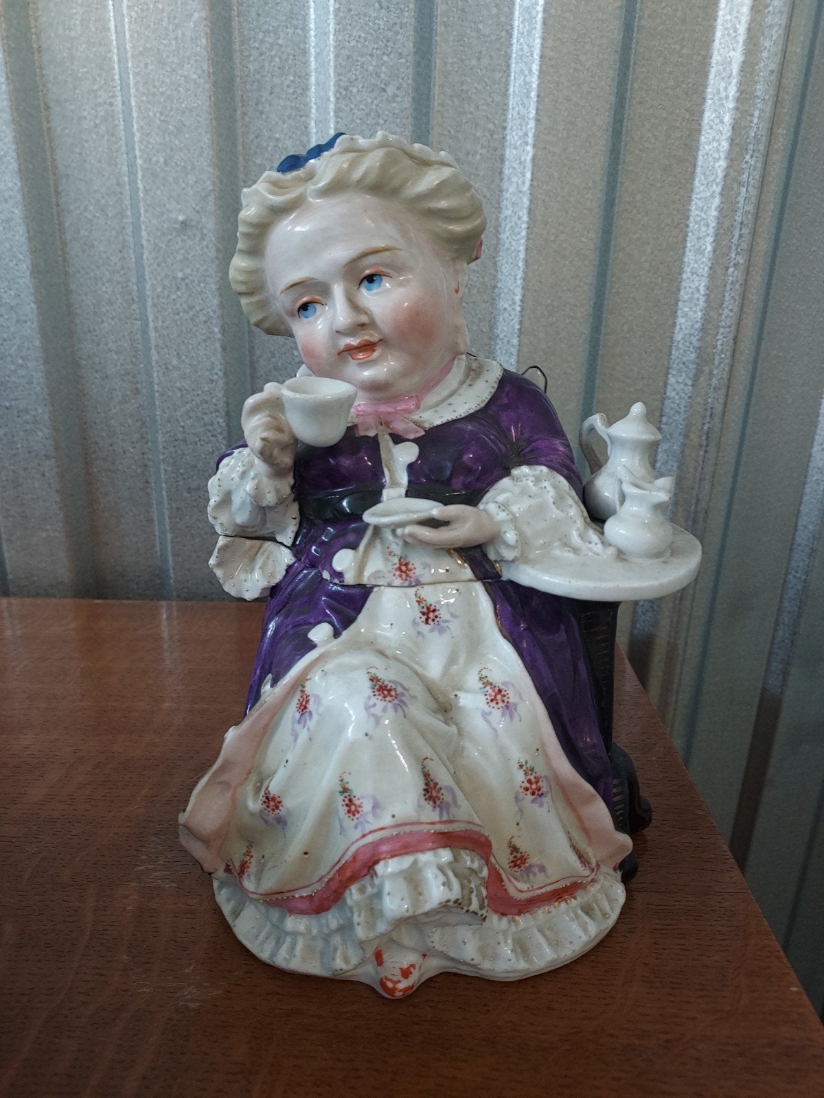 Pot à tabac porcelaine, Ophalen of Verzenden