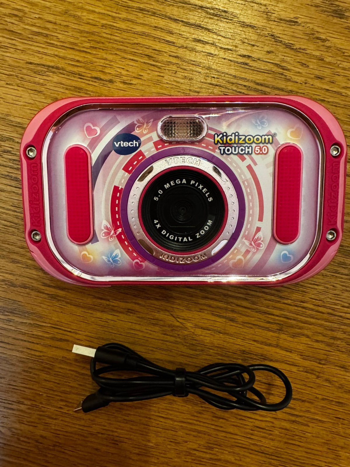 Appareil photo tactile enfant VTech KidiZoom Touch 5.0 Rose, Enlèvement ou Envoi, Comme neuf
