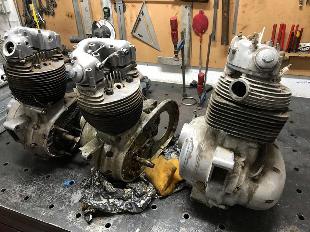 BSA B40, Motoren, Gebruikt