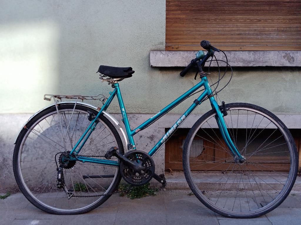 Vélo à réparer ou pour pièces, complet, Autres marques, Frein sur jante, 53 à 56 cm, Enlèvement
