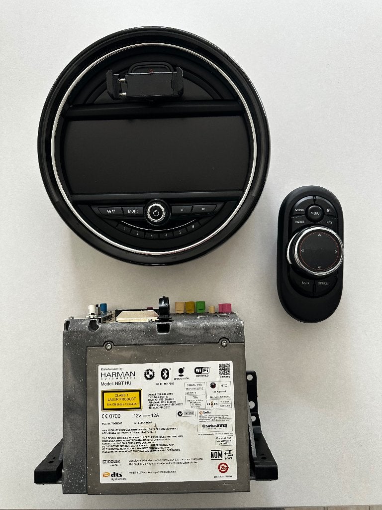 Système d’origine complet GPS / Multimédia MINI Cooper, Autos : Pièces & Accessoires, Petit matériel, Mini, Utilisé, Enlèvement