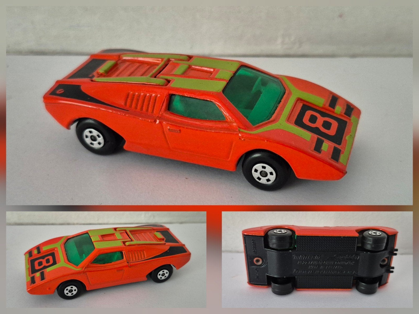 Matchbox SF 27-B 1973 Lamborghini Countach - Vnmint., Ophalen of Verzenden, Zo goed als nieuw, Auto