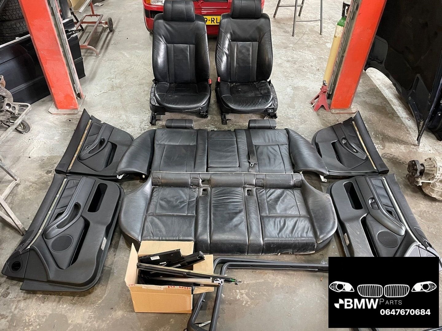 Interieur leer verwarmd Bmw 5-Serie E39 touring Edition, Auto-onderdelen, Interieur en Bekleding, Gebruikt, -, -, Ophalen of Verzenden