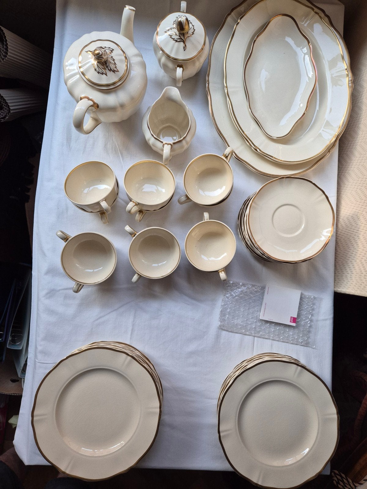 Uitgebreid servies Petrus Regout Maastricht, Antiek en Kunst, Ophalen