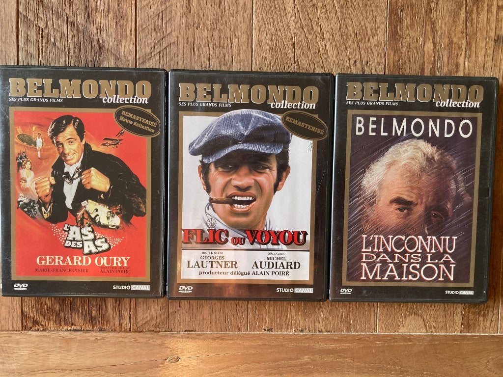Films met Jean-Paul Belmondo à 3€/stuk, Ophalen of Verzenden, Gebruikt, Frans