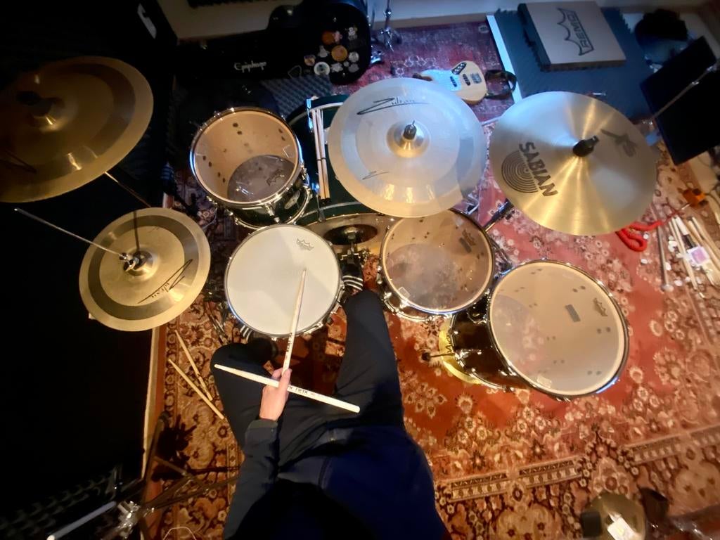 Join the band, Muziek en Instrumenten, Snaarinstrumenten | Gitaren | Elektrisch, Zo goed als nieuw, Ophalen