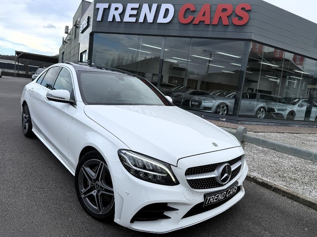 Mercedes-Benz C 200 D AUT 9G-TRONIC FCLFT PACK AMG PANO CAM, Autos, Mercedes-Benz, Cuir, Achat, https://public.car-pass.be/vhr/cbc489eb-9f78-452f-8576-84febb31dd91
