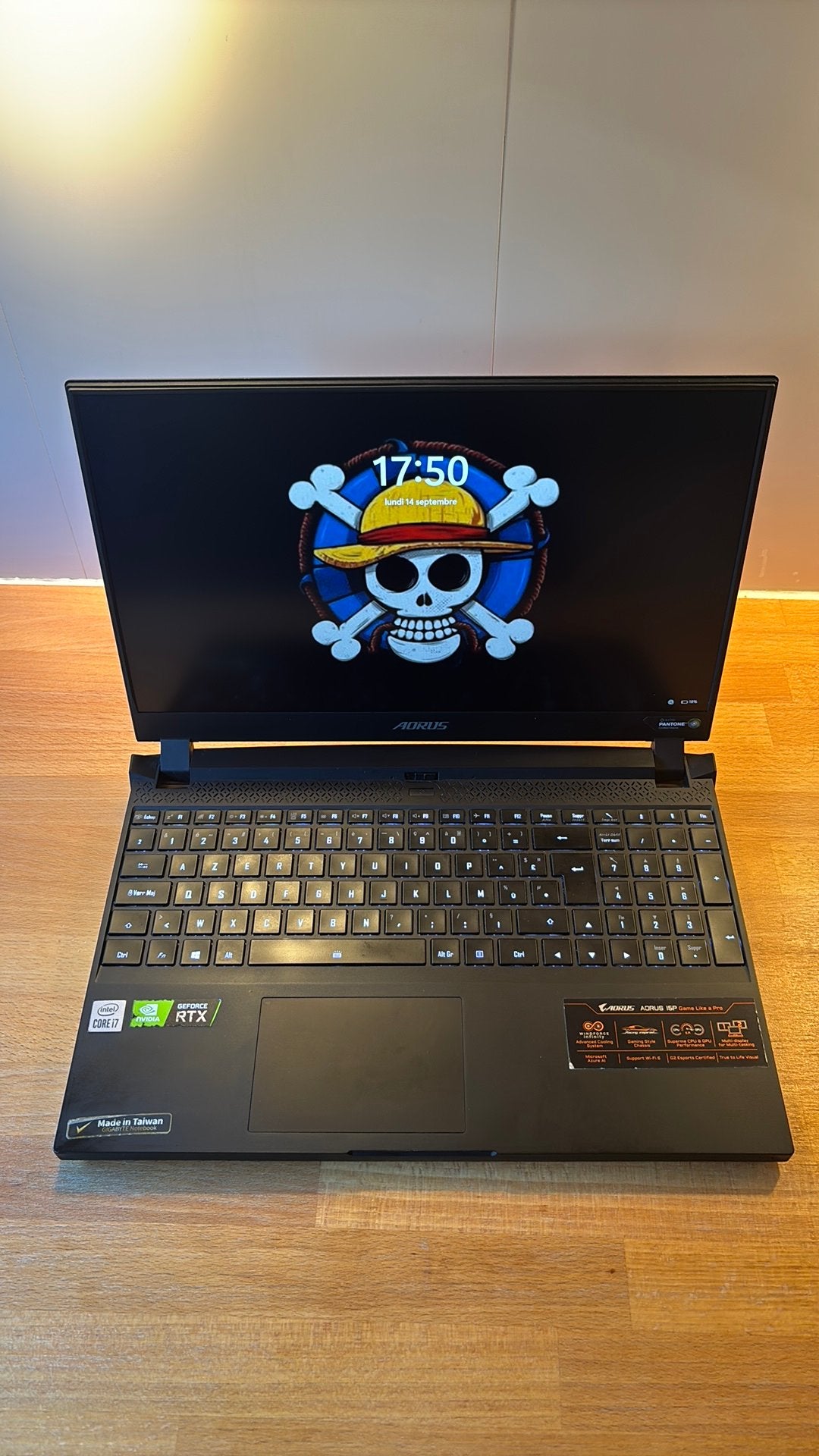 PC Portable Gamer Aurus, Enlèvement, Utilisé, Gaming, SSD
