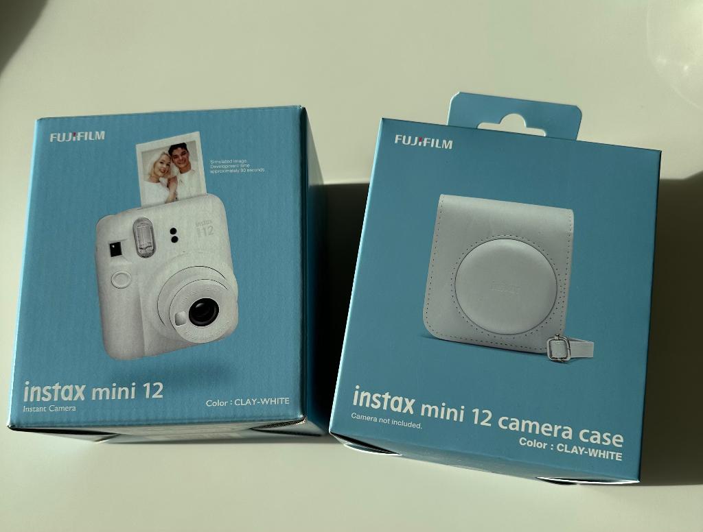 Camera instax 12 mini et sac, Audio, Tv en Foto, Fotocamera's Analoog, Ophalen, Nieuw