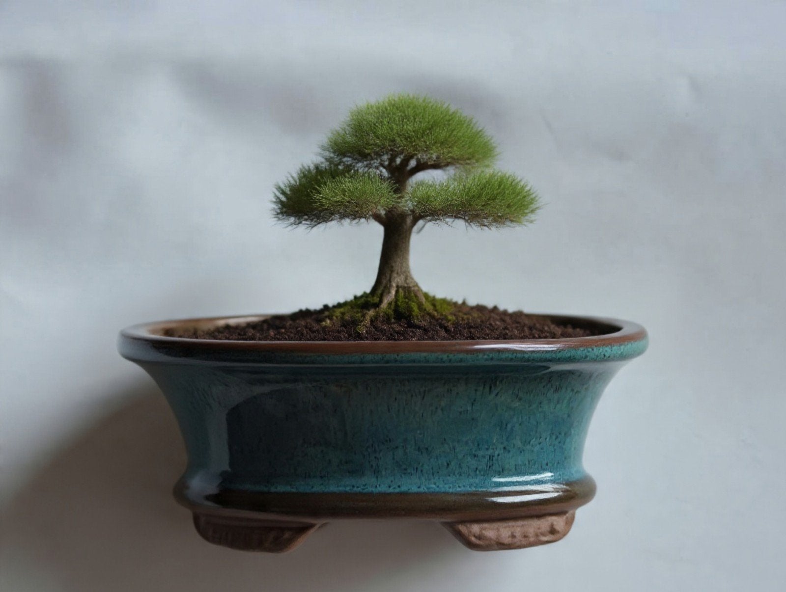 GRAND INVENTAIRE DE POTS À BONSAÏ — ÉMAILLÉS BLEUS — Ovales, Jardin & Terrasse, Pots de fleurs, Rectangulaire, Enlèvement