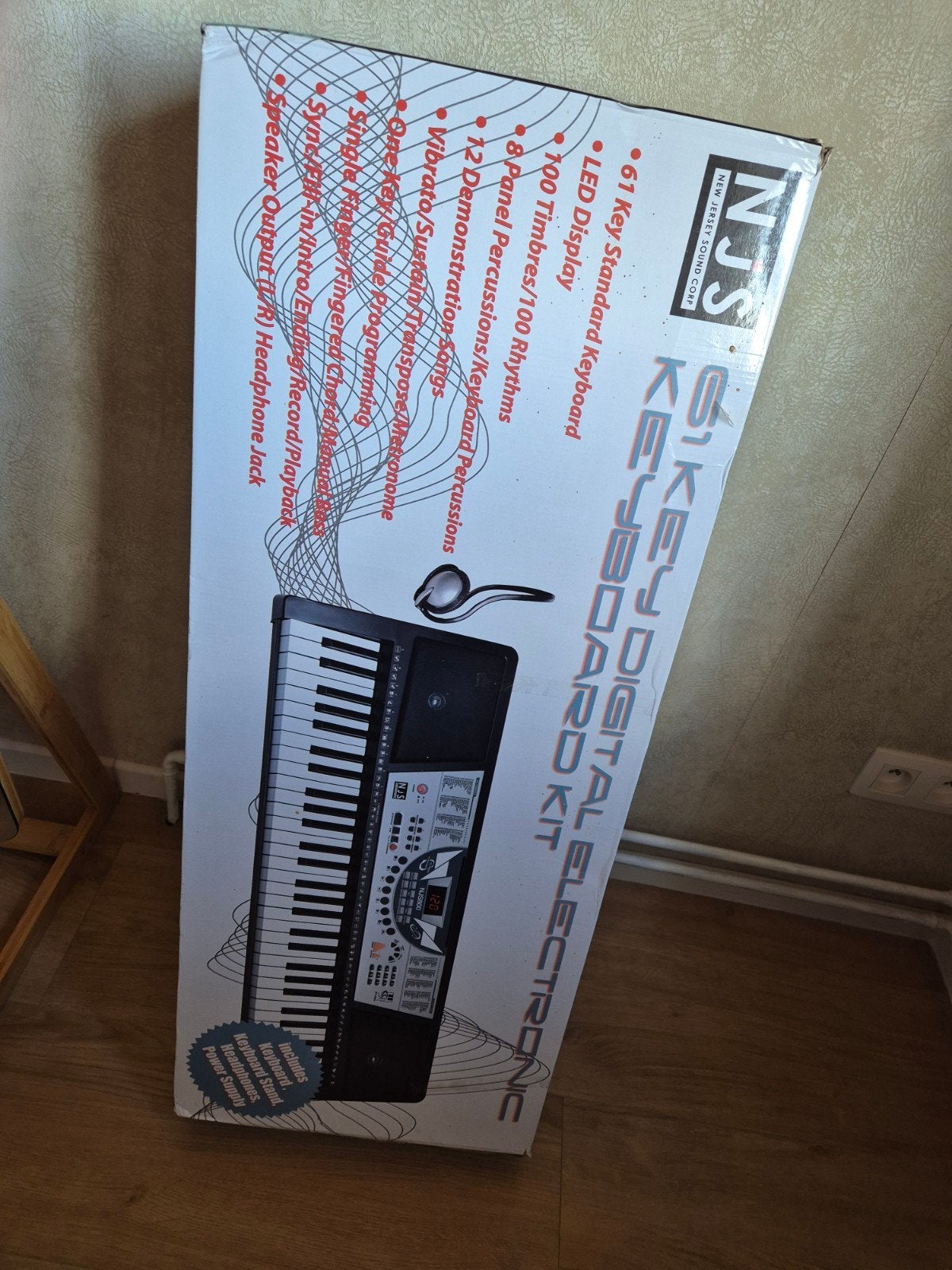 keyboard nog nieuw in doos, Ophalen, Zo goed als nieuw, Toetsaccordeon