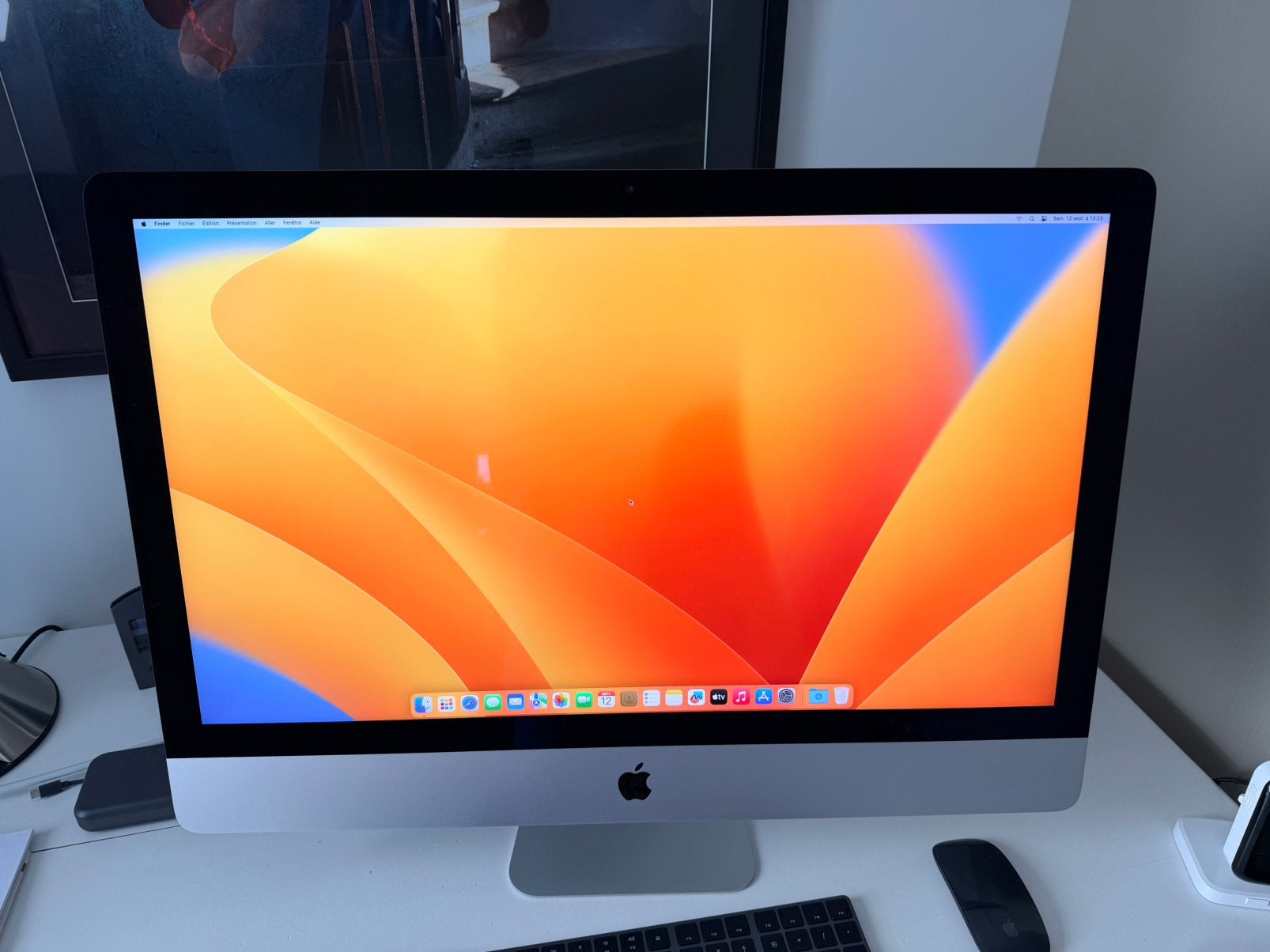 Imac 27 pouces 5 k 2017 - ie5 disk 1tb ram 8g, Informatique & Logiciels, IMac, Utilisé, 8 GB, HDD