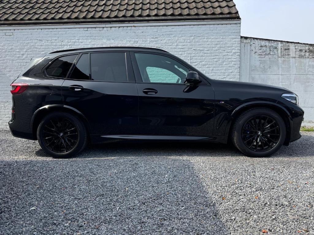 BMW X5 45e * M PACK * BTW/TVA * FULL HISTORIEK * HARM KARDON, Automaat, Zwart, Leder, Bedrijf