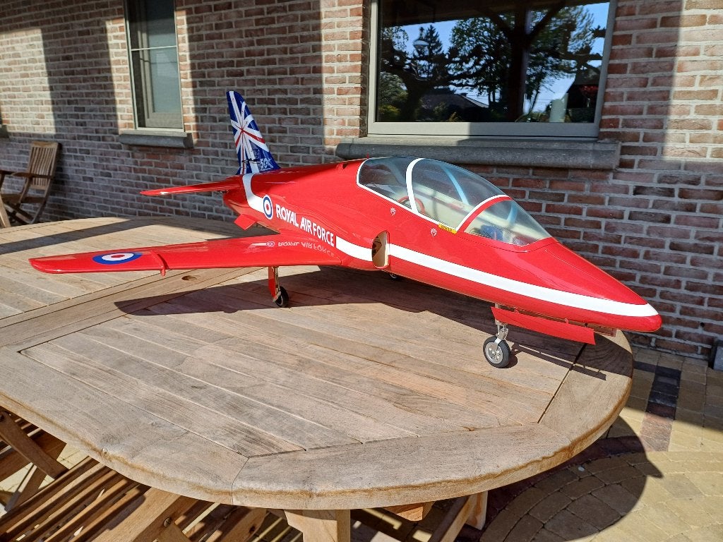 Avion RC Jet Sebart 6S Mini BAE Hawk 1,40m fibre, Enlèvement, Comme neuf, Avion, Autres marques