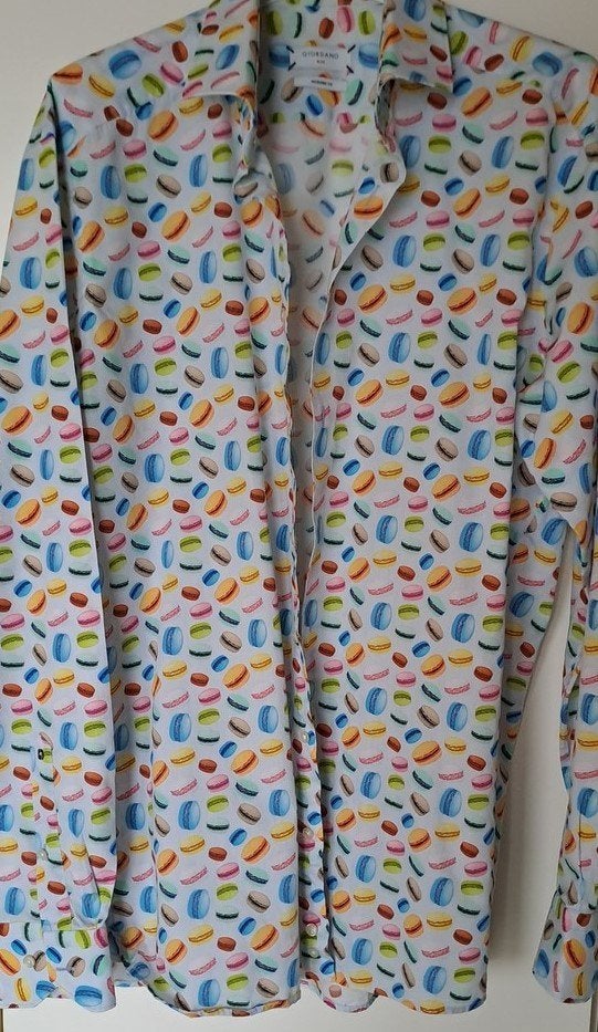 Herenhemd Giordano (M), Verzenden, Nieuw, Meerkleurig, Giordano