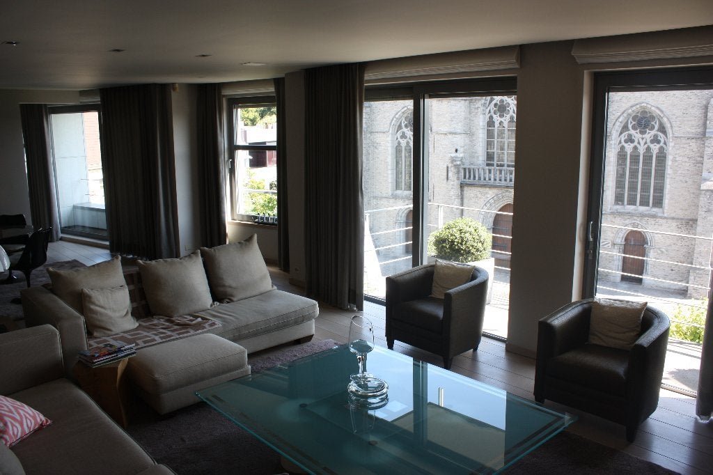 Salontafel glas, Huis en Inrichting, Ophalen, 100 tot 150 cm, 150 tot 200 cm, Modern