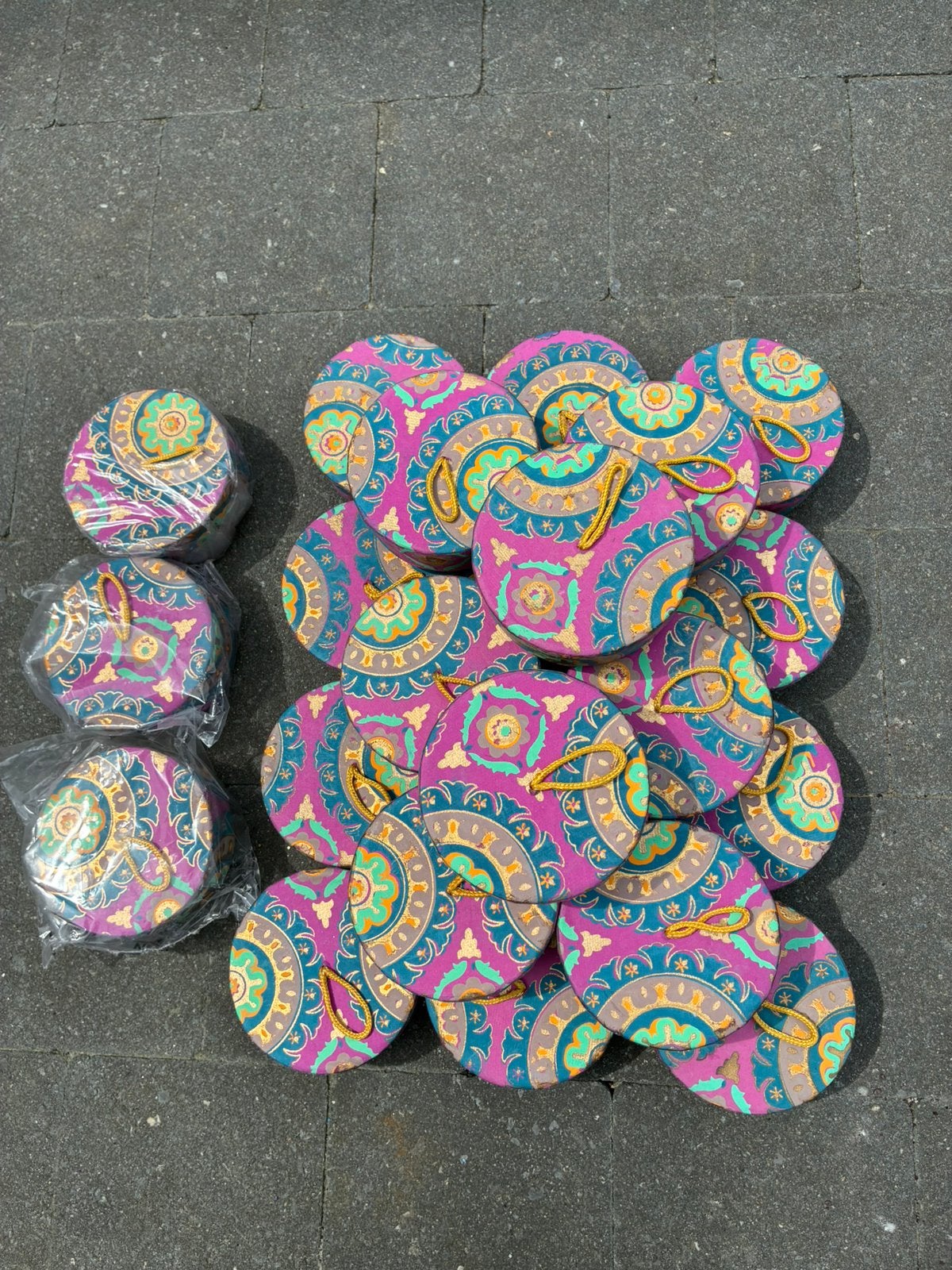 Boîtes à bijoux rondes, Enlèvement ou Envoi, Neuf