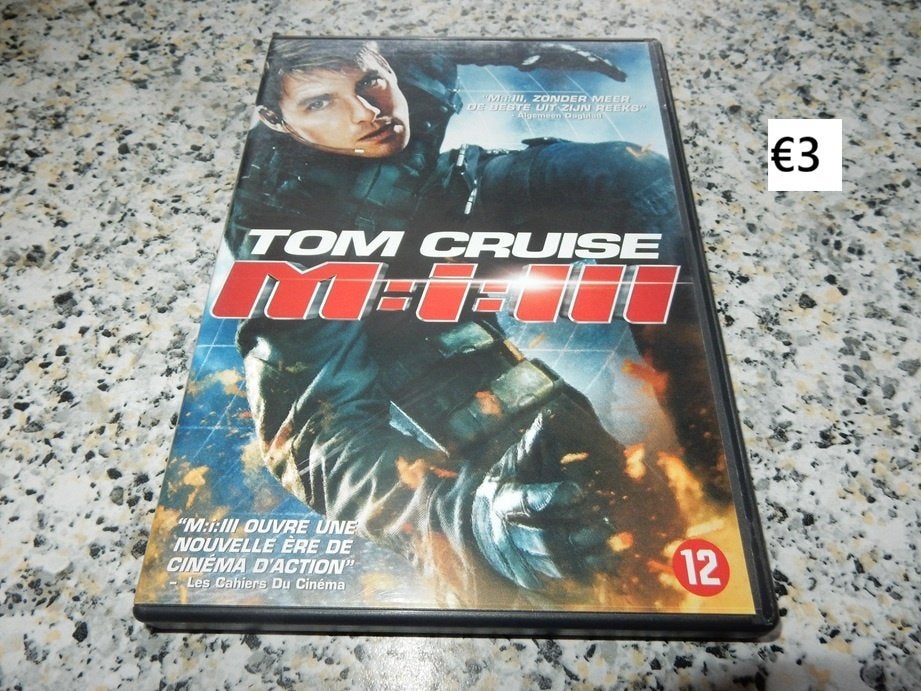 nr.2493 - Dvd: mission impossible 3 - actie, Cd's en Dvd's, Engels, Nederlands, Actie, Ophalen of Verzenden