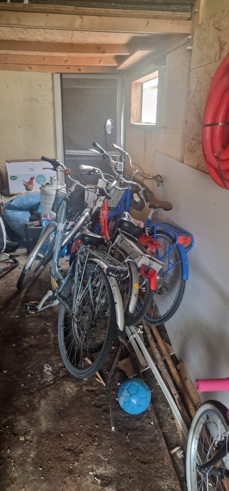 Fietssen, Ophalen
