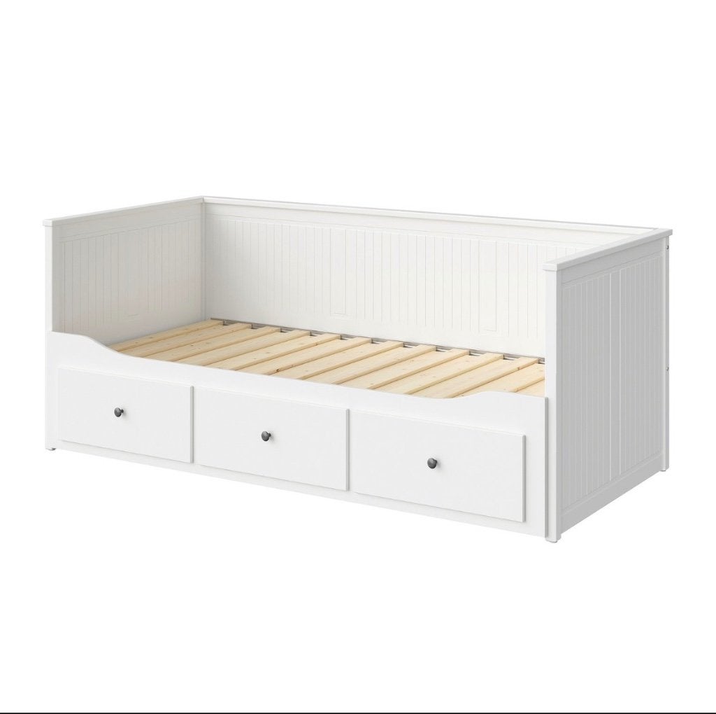 Lit IKEA Hemnes - vendu sans matelas, Maison & Meubles, Chambre à coucher | Lits, Enlèvement, Utilisé, Deux personnes, 160 cm