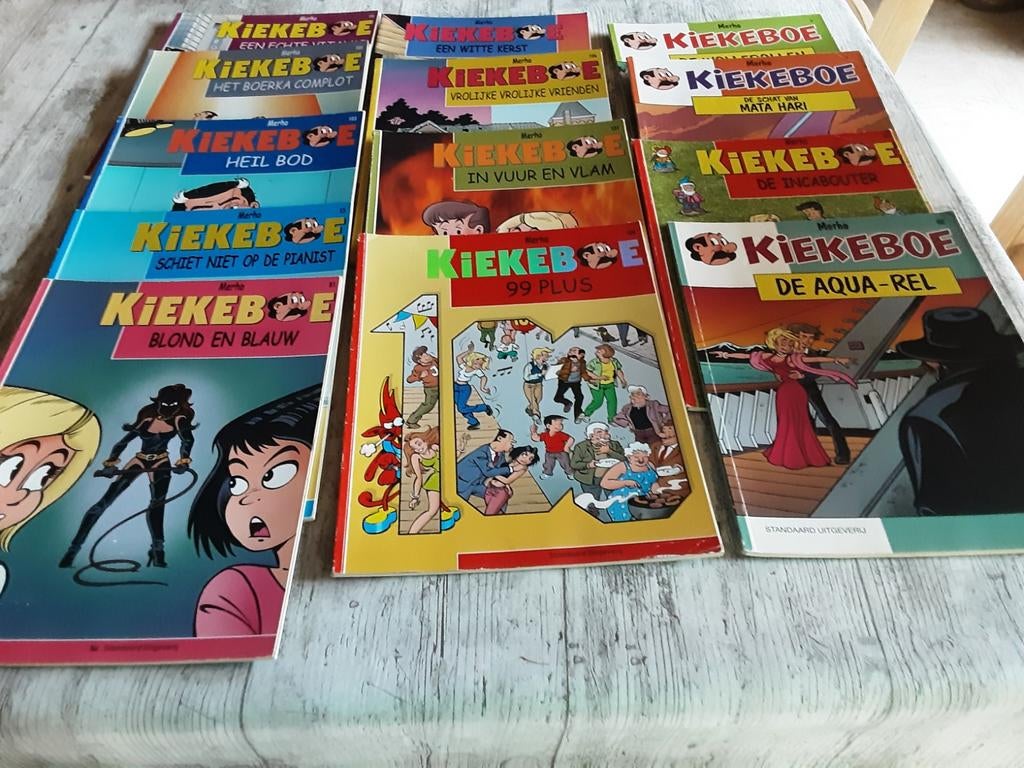 Strips kiekeboe, Boeken, Stripverhalen, Ophalen
