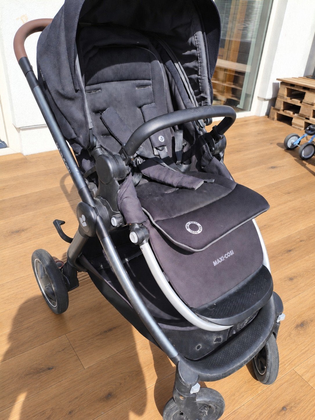 Poussette Maxi Cosi tout terrain pliable, Enlèvement