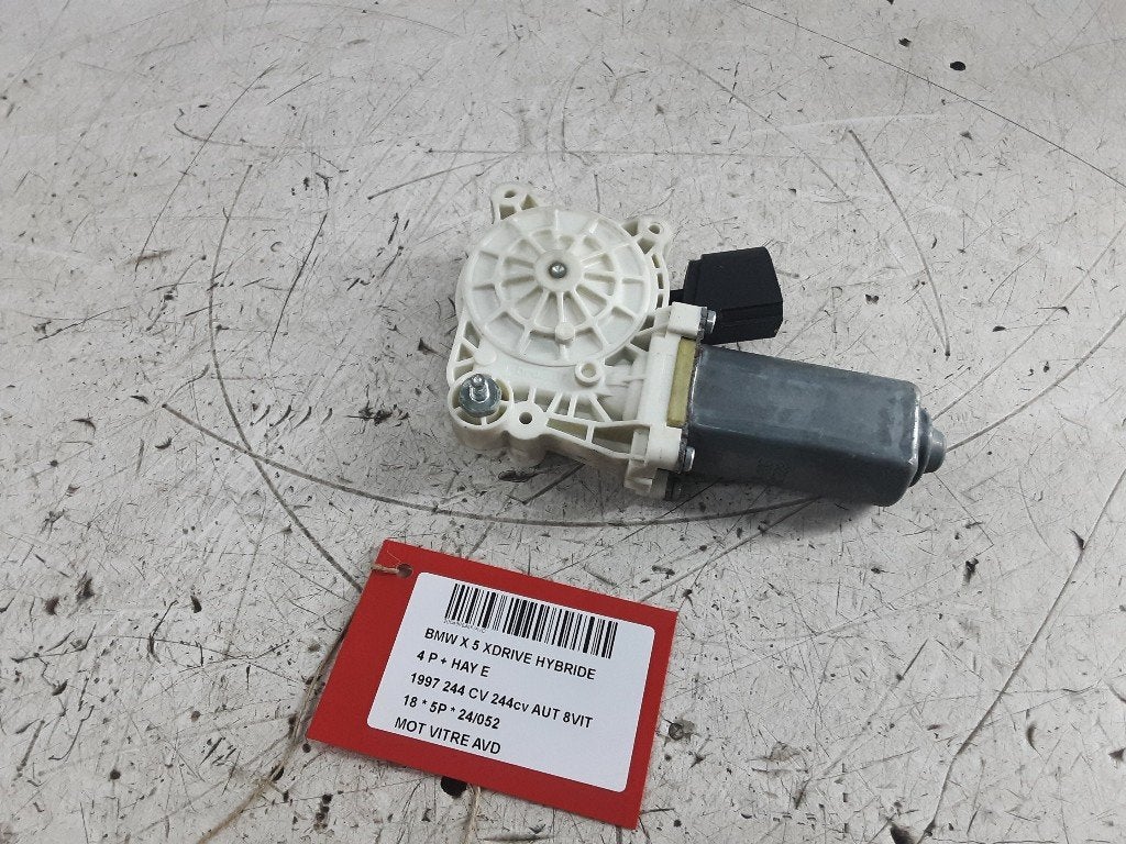 MOTEUR LEVE VITRE ELECTRIQUE AVANT DROIT X5 (F15) (7322748), Mevr. I. Hauben, Utilisé, Avant, BMW