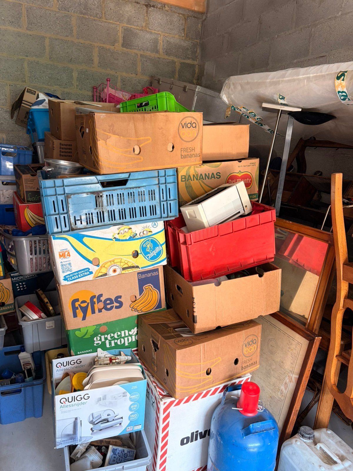 Lot de 60 à 70 caisses, Divers, Lots de brocante, Enlèvement
