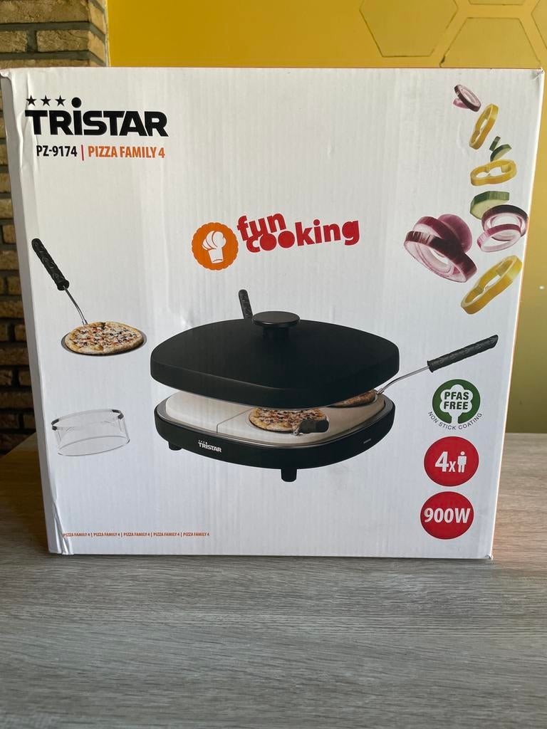 Tristar pizza family 4, Ophalen, Nieuw