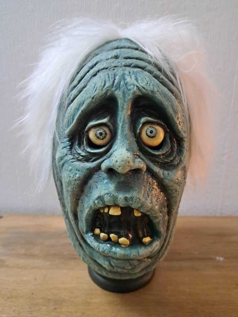 Masque latex horreur, Enlèvement ou Envoi, Comme neuf, Costume