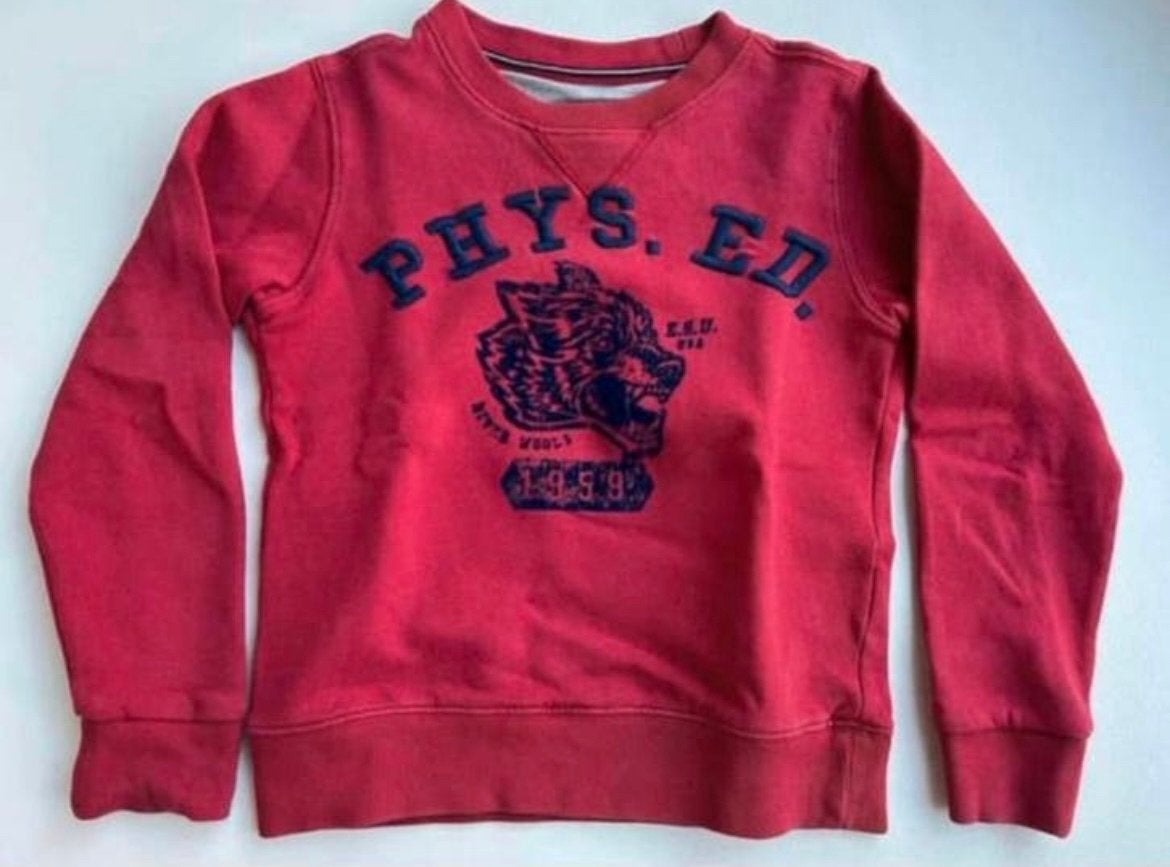 Rode sweater jongen  - 8 jaar - River Woods, Enfants & Bébés, Vêtements enfant | Taille 128, Enlèvement ou Envoi, Comme neuf, Garçon