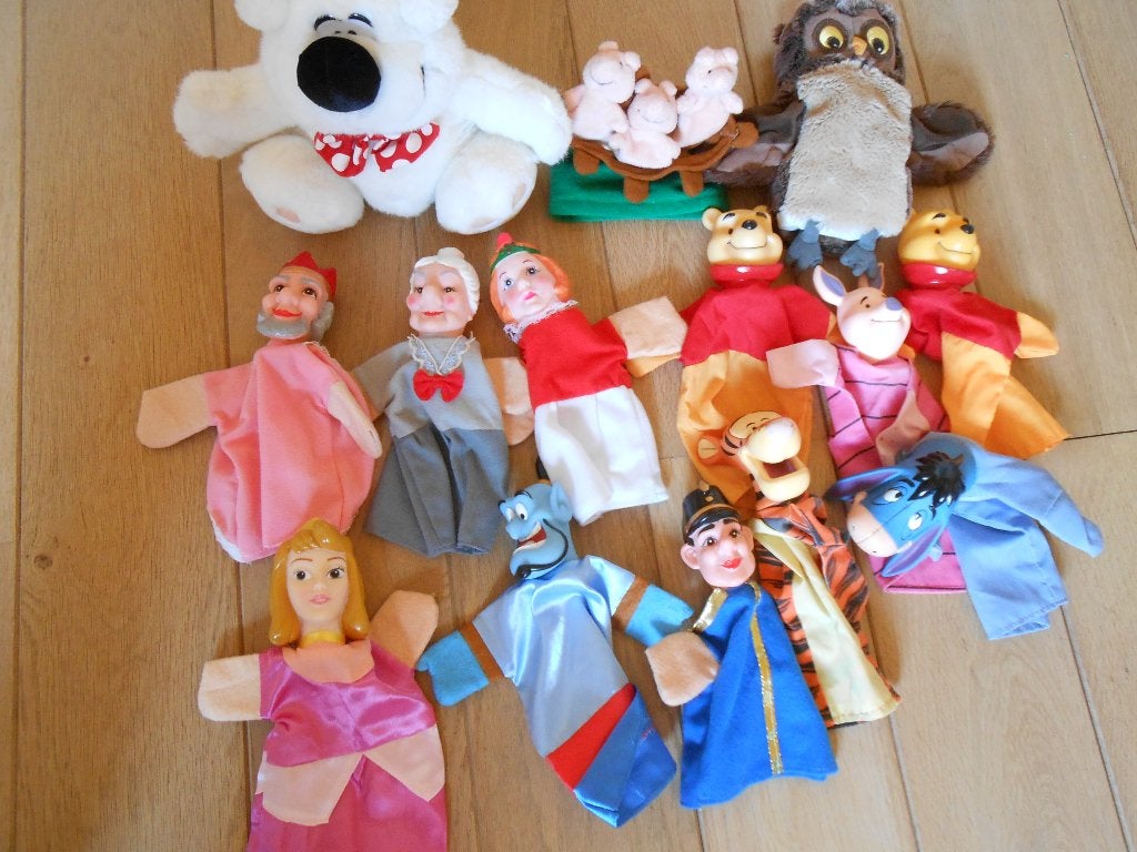 Marionnettes, en lot ou à la pièce de 1 à 5 e/P, Enfants & Bébés, Enlèvement, Comme neuf, Autres types