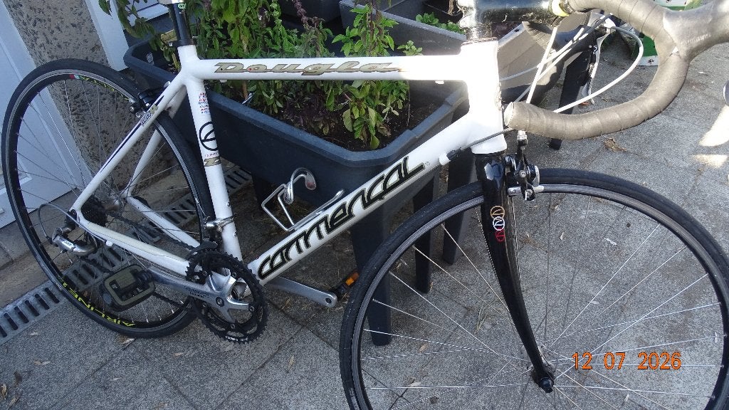 VELO  DE COURSE CANNONDALE, Vélos & Vélomoteurs, Frein sur jante, Enlèvement, Utilisé, 61 à 65 cm