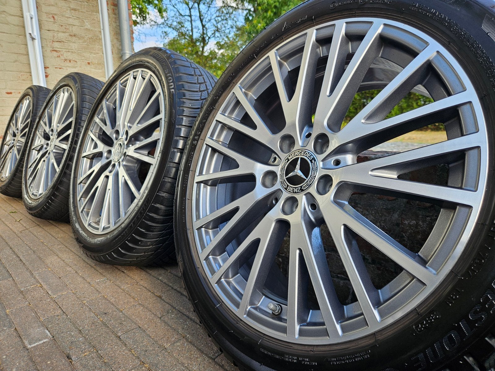 18" Mercedes A B CLA Class W177 W247 C118 kit hiver 6mm TOP, Pneus et Jantes, Pneus hiver, Enlèvement ou Envoi, Véhicule de tourisme