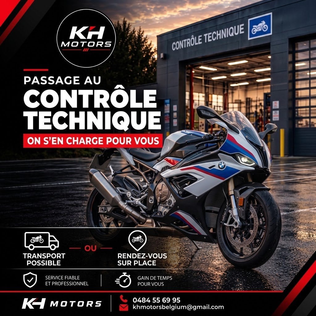 Contrôle technique moto - transport moto, Enlèvement