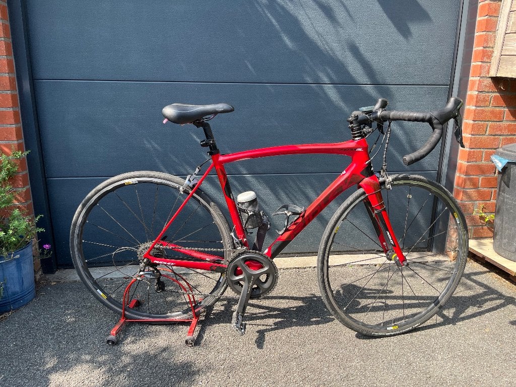 Koersfiets ridley, Fietsen en Brommers, Gebruikt, Velgrem, Aluminium, 15 tot 20 versnellingen