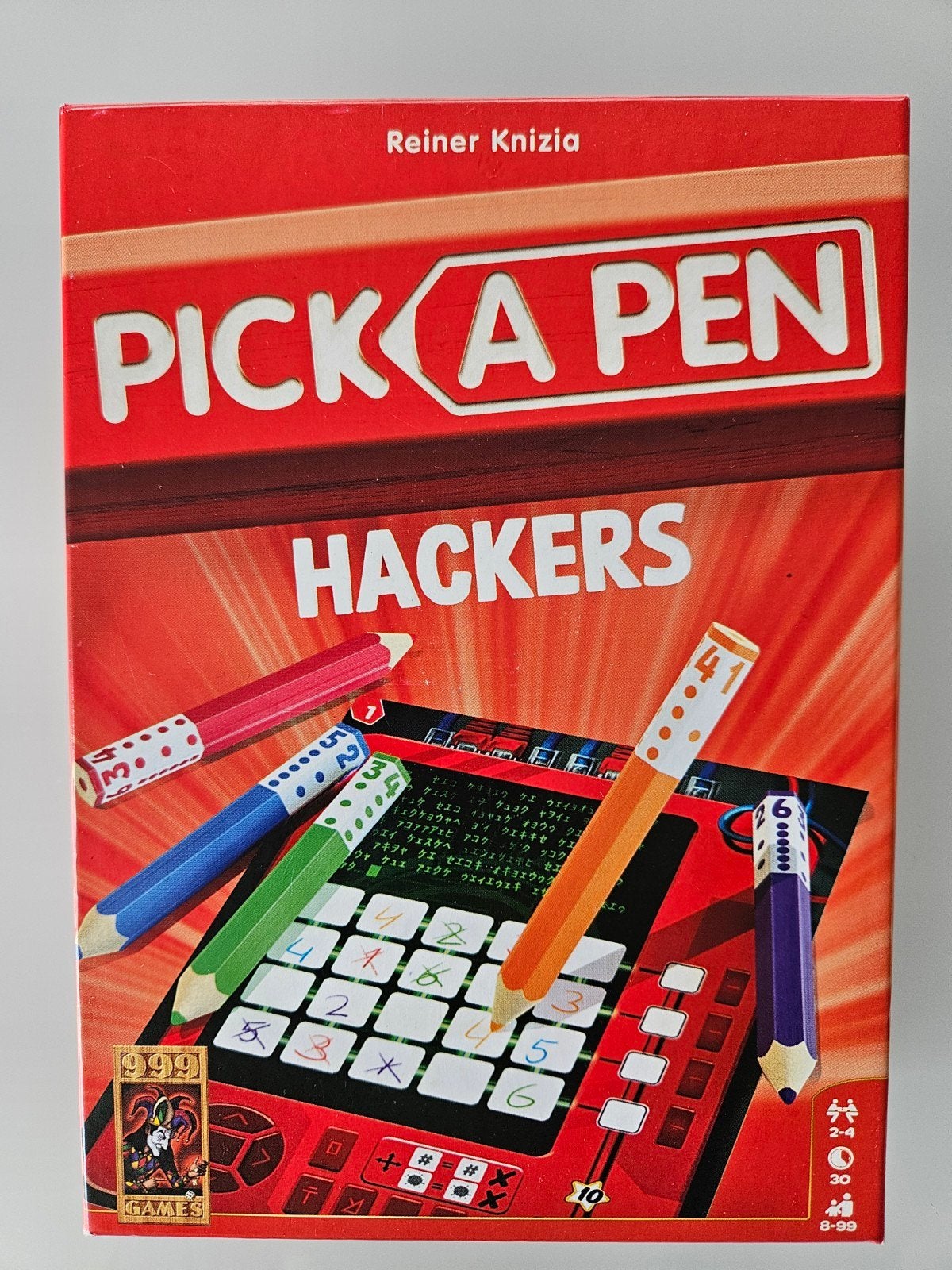 Pick-a-Pen Hackers, Hobby en Vrije tijd, Gezelschapsspellen | Kaartspellen, Een of twee spelers, Ophalen, Zo goed als nieuw