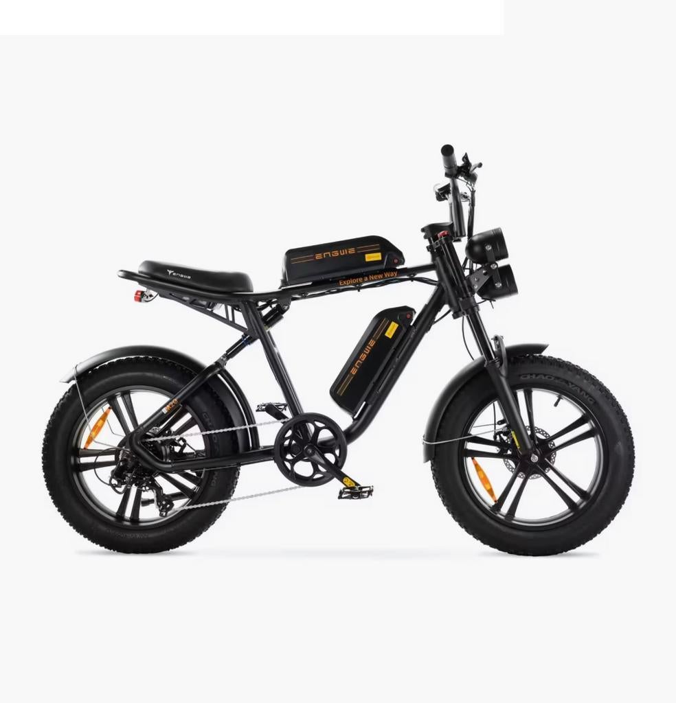 ENGWE M20 DUAL BATTERY ZWART (NOG IN DOOS!), Vélos & Vélomoteurs, Vélos électriques, Comme neuf, Enlèvement