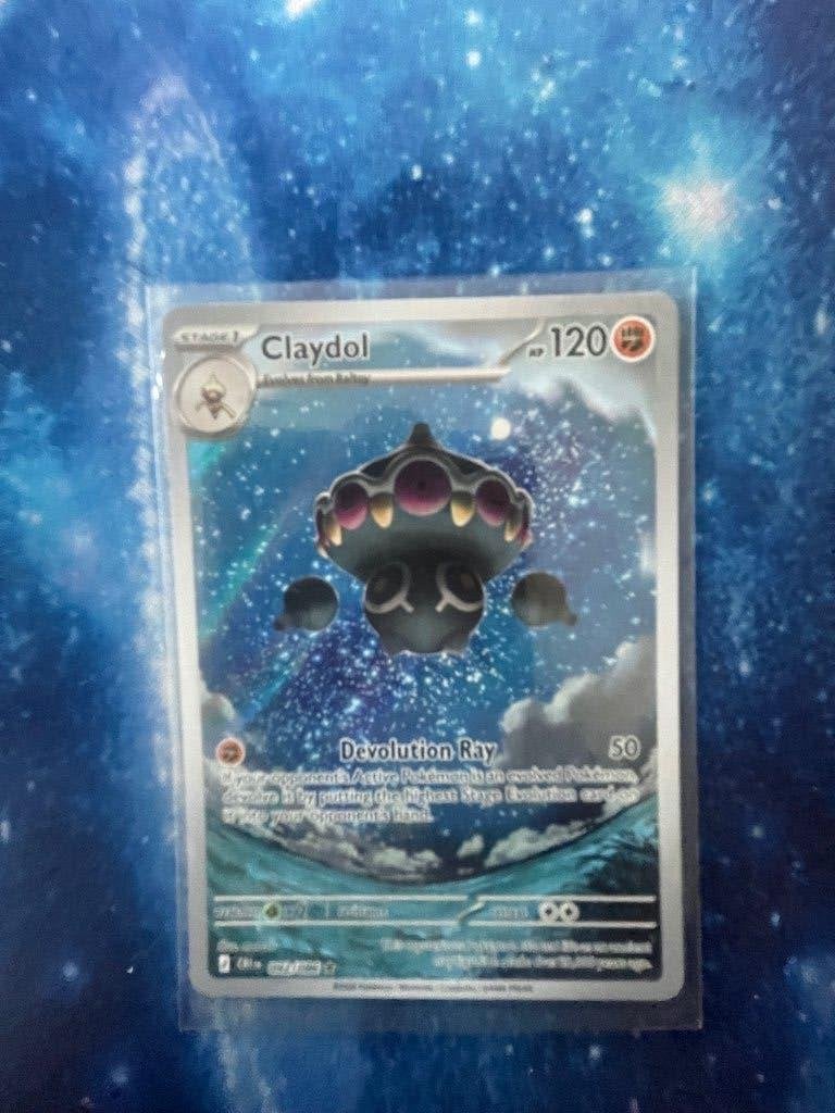 Claydol pokemon kaart, Ophalen, Zo goed als nieuw, Losse kaart, Foil