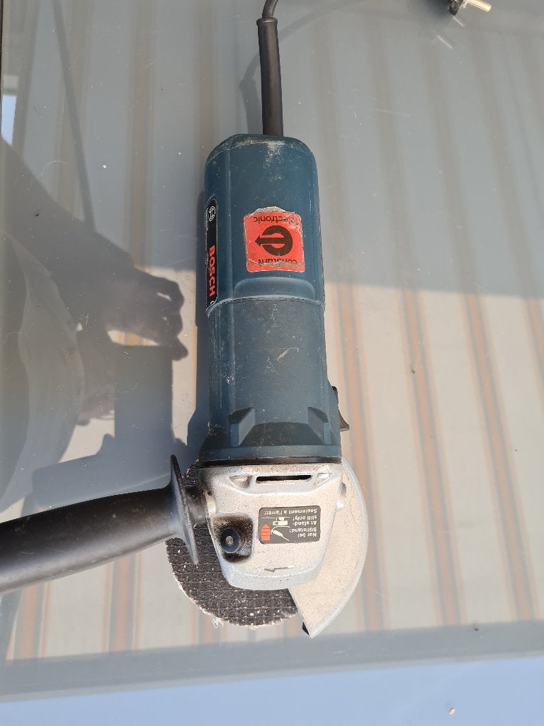 Slijpschijf, Ophalen, Zo goed als nieuw, 700 tot 1000 watt, Haakse handslijpmachine