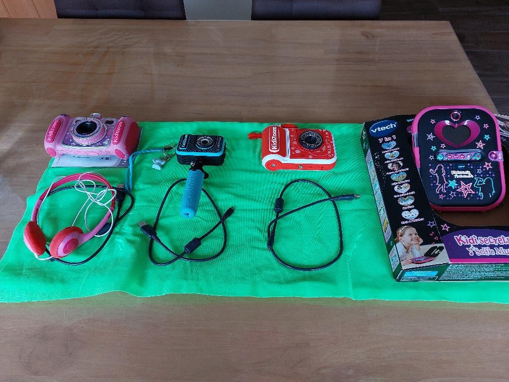 vtech kidizoom, vloggercam, printcam en kidisecrets, Enfants & Bébés, Jouets | Vtech, Enlèvement ou Envoi, Comme neuf