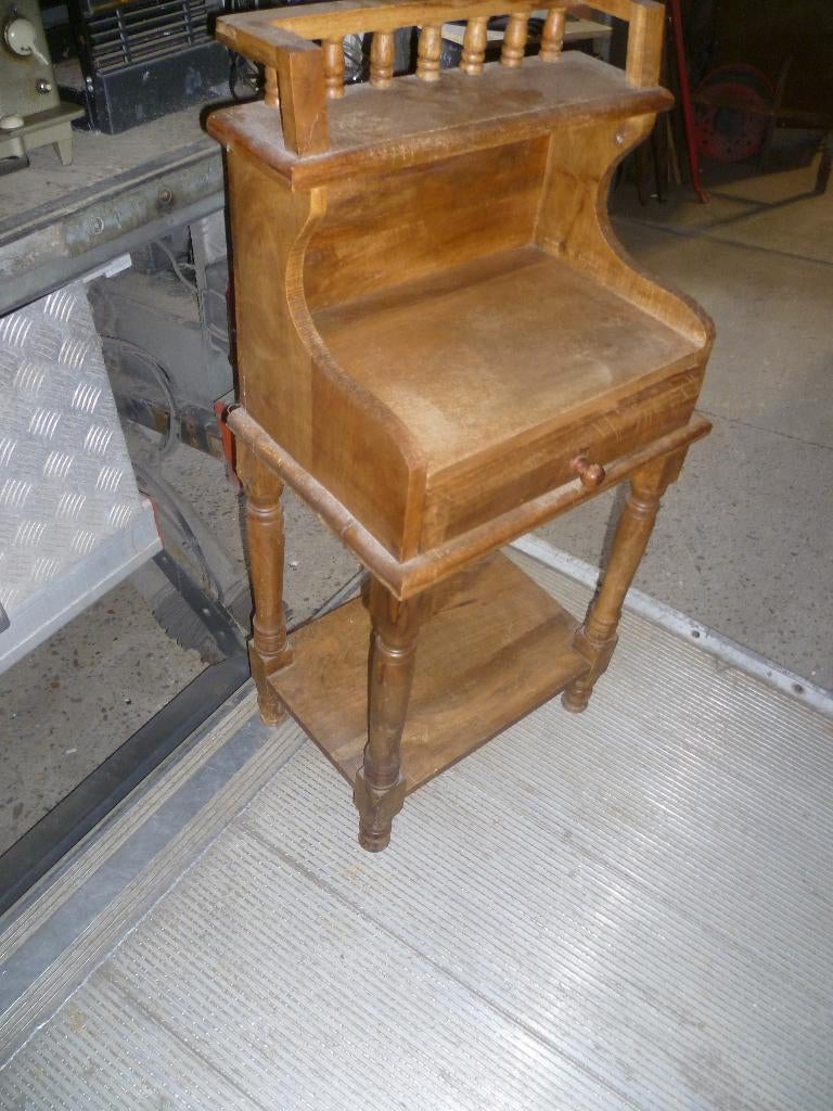 TEAK HOUTEN KASTJE, Antiek en Kunst, Ophalen
